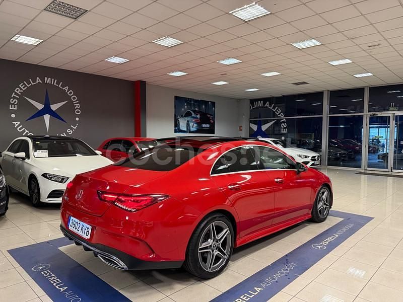 Usado Mercedes CLA180 136 CV (100 kW) 2019 Rojo Berlina
