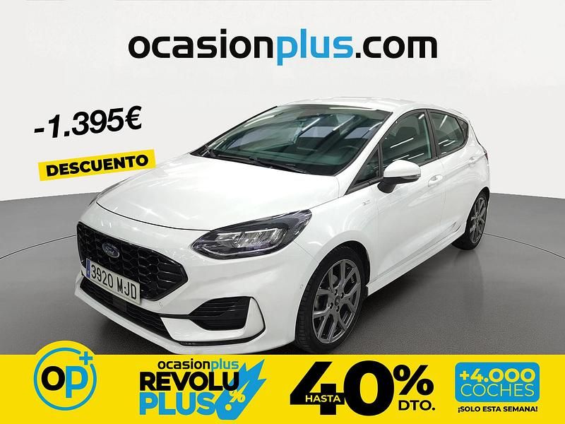 Usado Ford Fiesta ST-Line 125 CV (91 kW) 2023 Blanco Utilitario