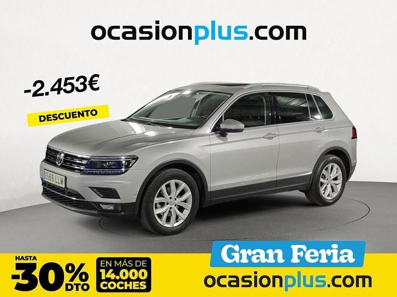 Gris Usado 2020 VW Tiguan Sportline SUV | 26.990 € (Precio justo) - Imagen 1/4