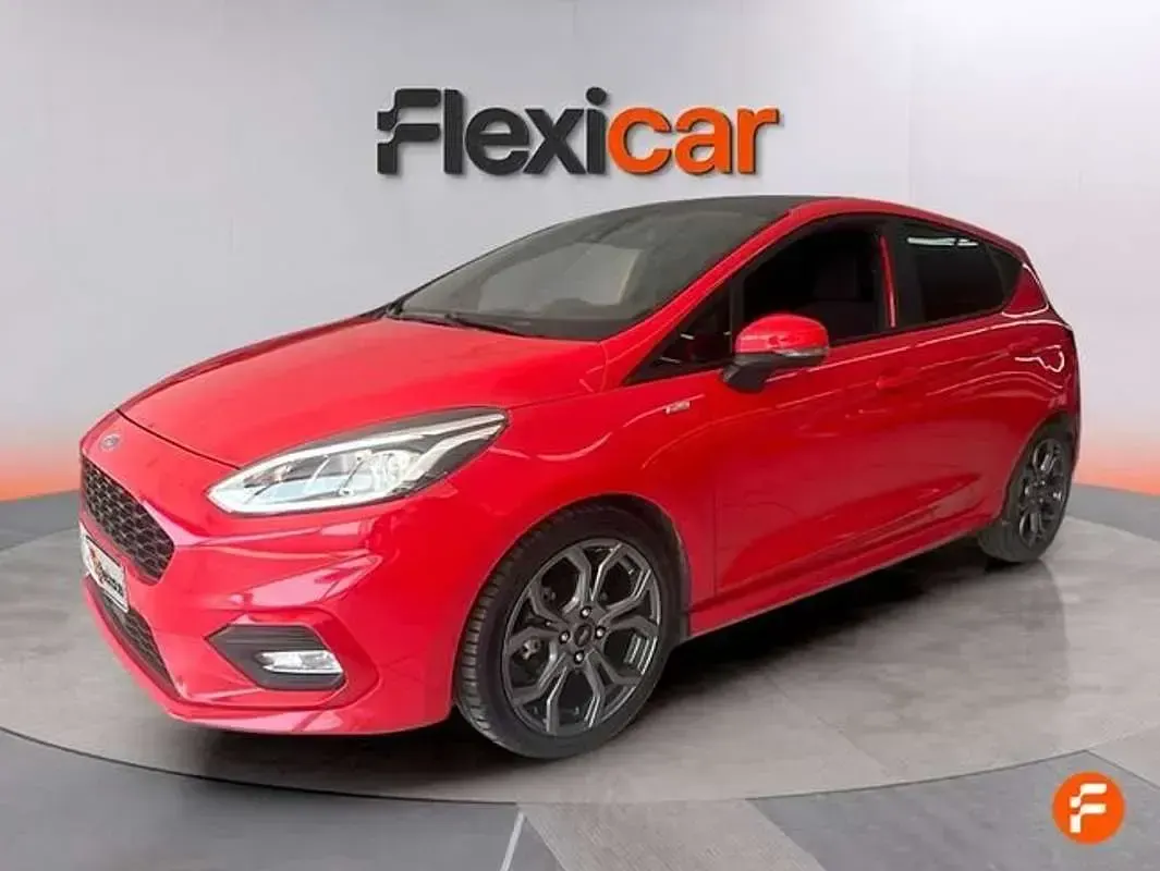 Usado Ford Fiesta ST-Line 140 CV (102 kW) 2018 Rojo Utilitario
