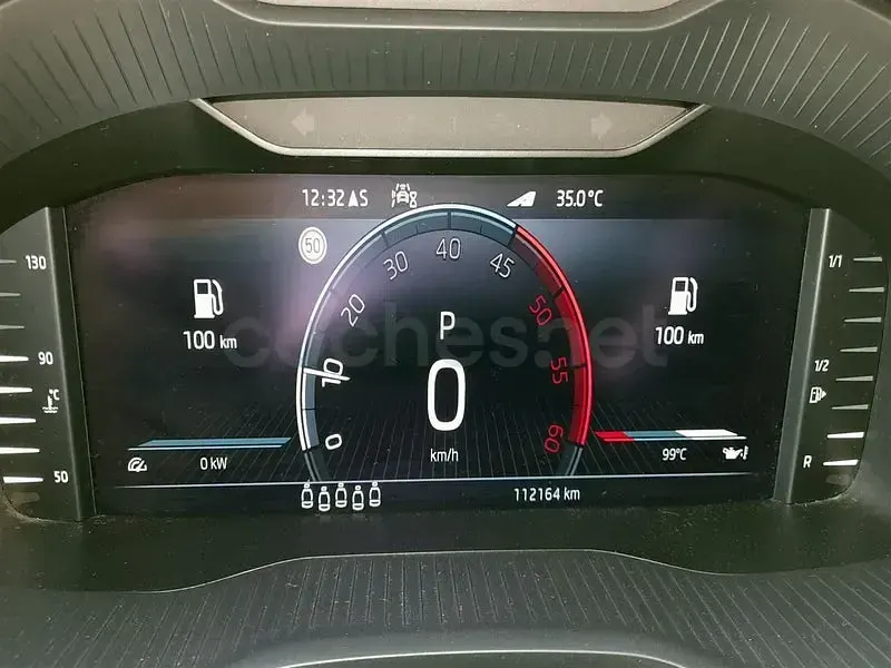 Usado Skoda Kodiaq Style 150 CV (110 kW) 2022 Azul SUV