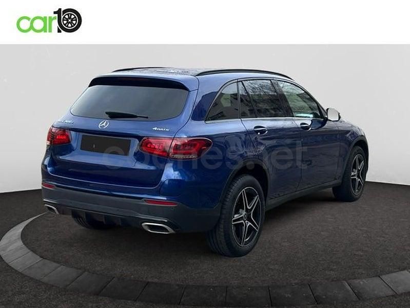 Usado Mercedes GLC300e 320 CV (235 kW) 2021 Azul SUV