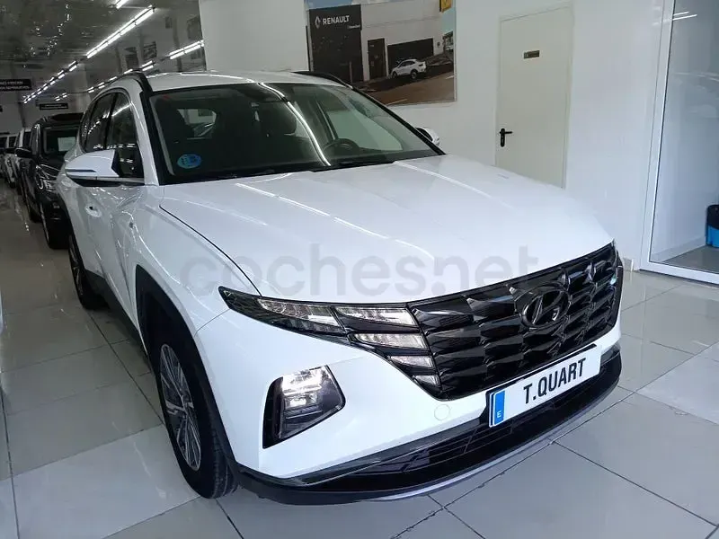 Usado Hyundai Tucson N Line 136 CV (100 kW) 2021 Blanco SUV