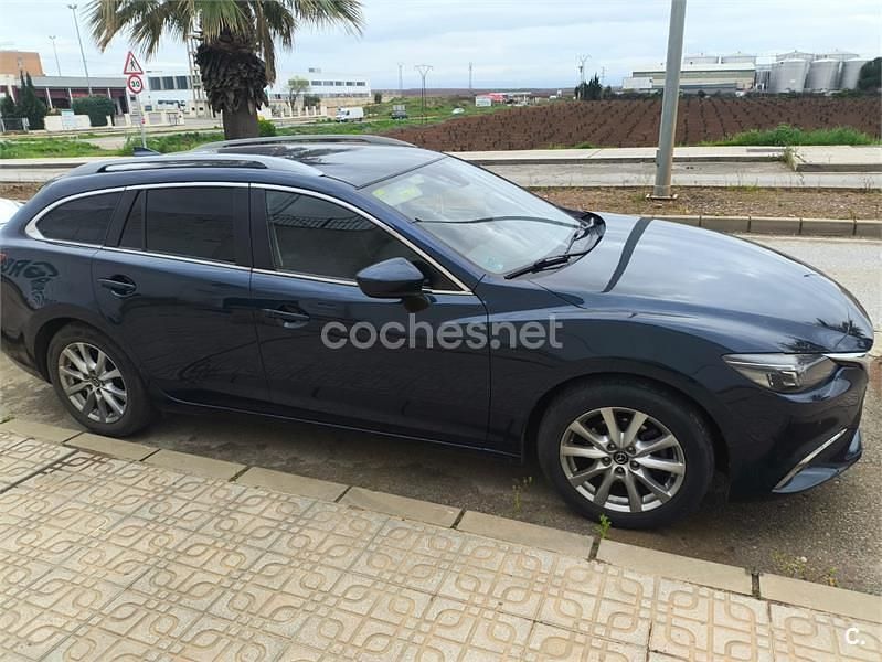 Brugt Mazda 6 Style 150 HK (110 kW) 2015 Blå Stationcar