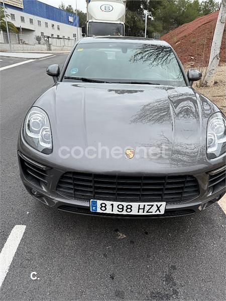 Usado Porsche Macan S 258 CV (189 kW) 2015 Gris / plata SUV