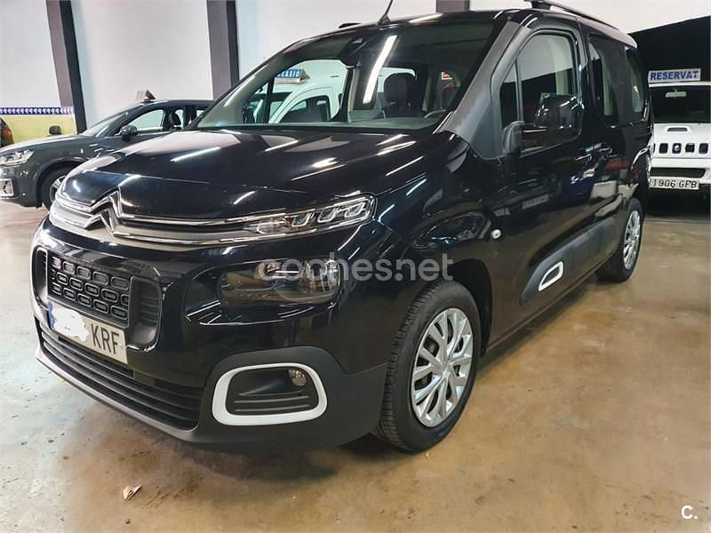 Usado Citroën Berlingo Feel 100 CV (73 kW) 2019 Negro Monovolumen