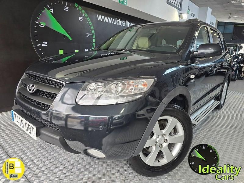 Usado Hyundai Santa Fe Style 155 CV (114 kW) 2008 Gris / plata SUV