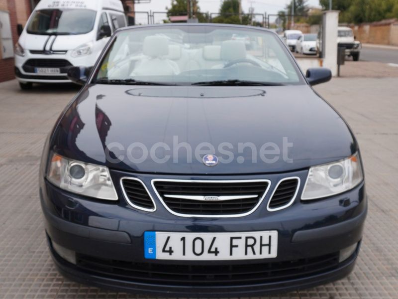 Usado Saab 9-3 Cabriolet Vector 150 CV (110 kW) 2007 Azul Descapotable