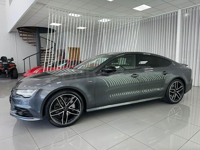 Usado Audi A7 S-Line 272 CV (200 kW) 2018 Gris / plata Berlina