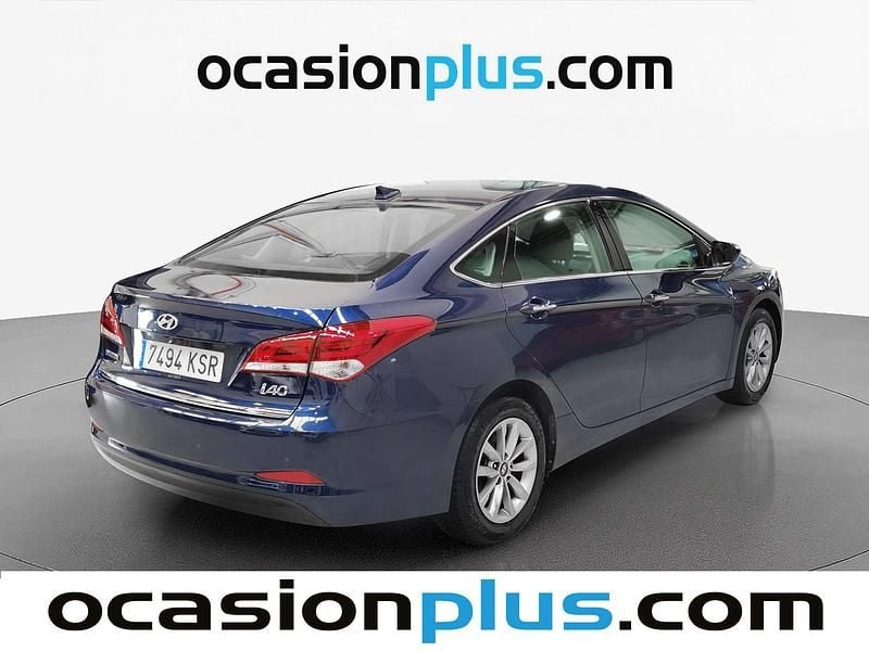 Usado Hyundai i40 135 CV (99 kW) 2018 Azul Berlina