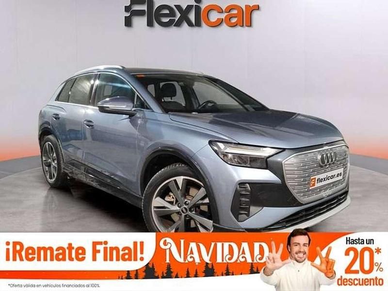 Gris Usado 2021 Audi Q4 e-tron SUV | 27.990 € (Precio justo) - Imagen 1/4