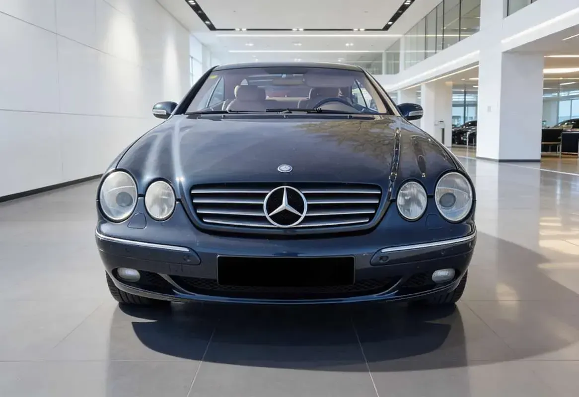 Usado Mercedes CL500 306 CV (225 kW) 1999 Azul Coupe