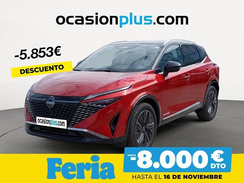 Rojo Nuevo 2025 Nissan Qashqai Tekna SUV | 37.000 € (Precio justo) - Imagen 1/4