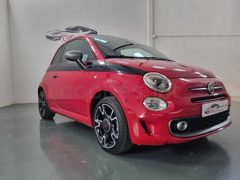 Usado Fiat 500 69 CV (50 kW) 2017 Rojo Berlina
