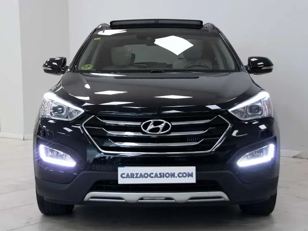Usado Hyundai Santa Fe Style 197 CV (144 kW) 2015 Negro SUV