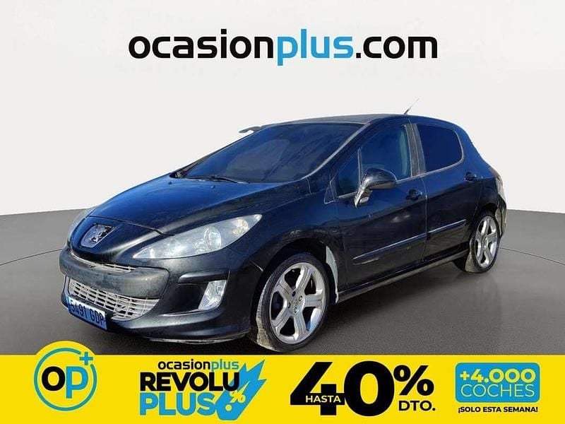 Usado Peugeot 308 Premium 150 CV (110 kW) 2008 Negro Utilitario