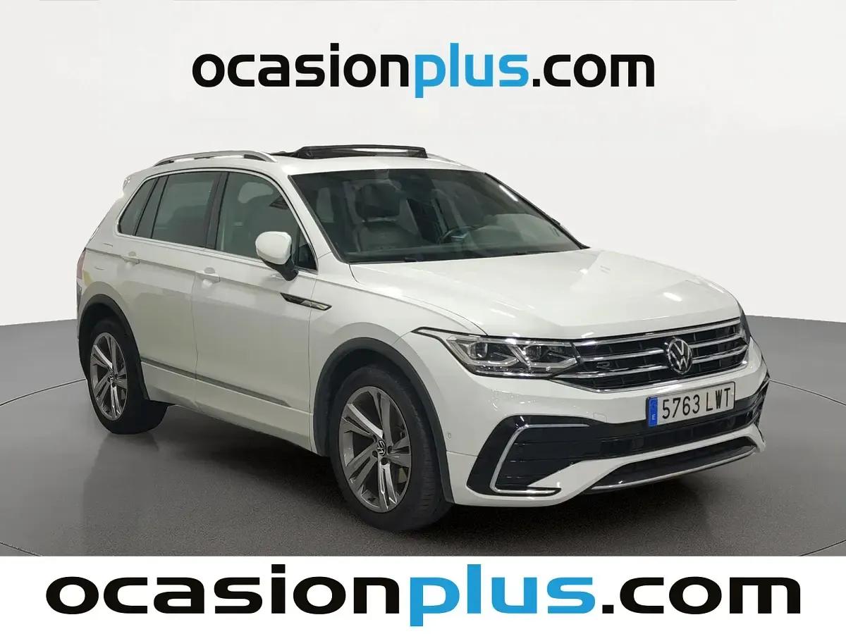 Begagnad VW Tiguan R-line 150 HK (110 kW) 2022 Vit SUV