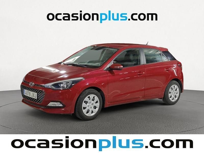 Rojo Usado 2017 Hyundai i20 Utilitario | 10.390 € (Precio justo) - Imagen 1/4