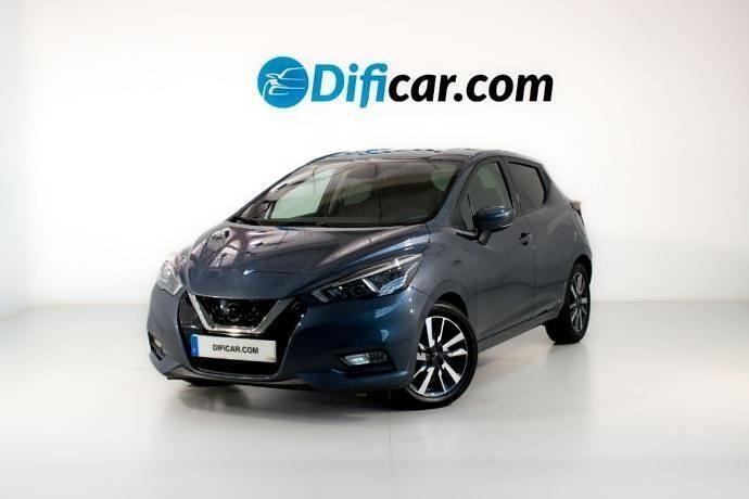 Gris Usado 2018 Nissan Micra Acenta Utilitario | 12.990 € (Caro) - Imagen 1/4