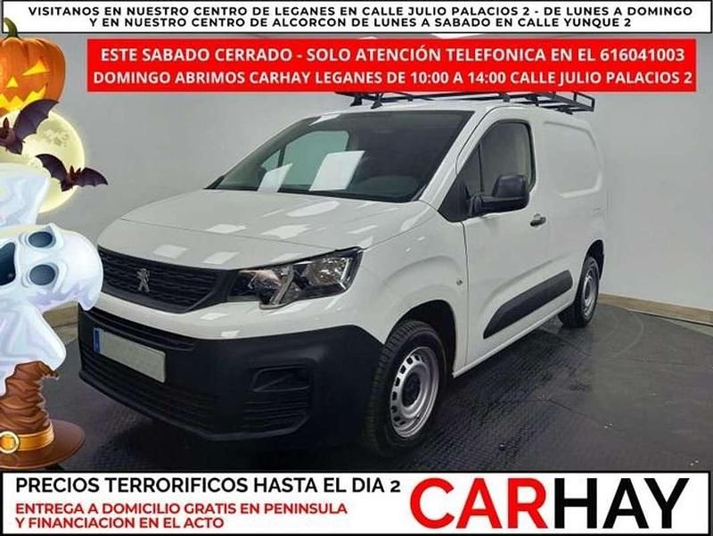 Blanco Usado 2020 Peugeot Partner Van | 9390 € (Precio justo) - Imagen 1/4