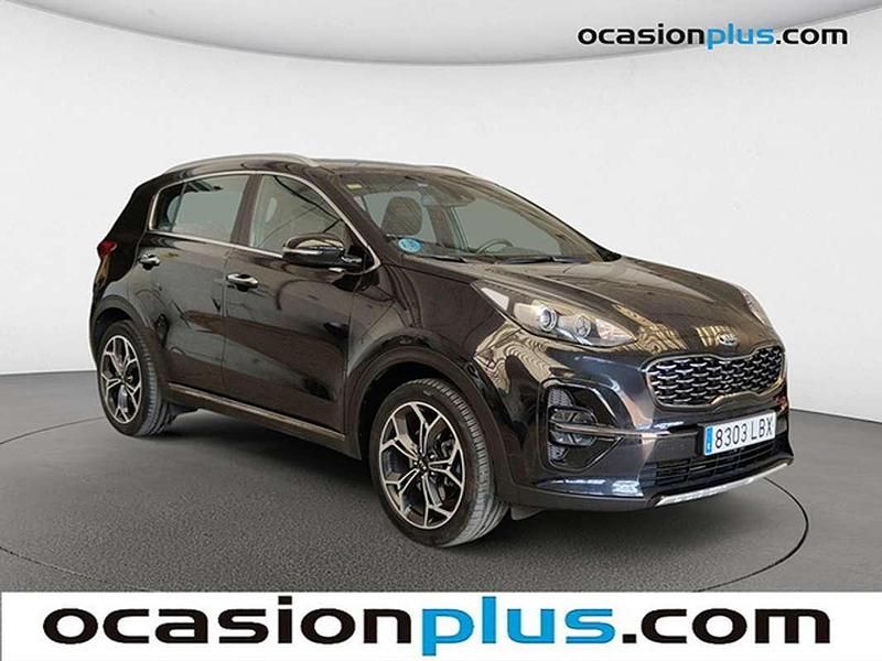 Usado Kia Sportage GT-Line 136 CV (100 kW) 2019 Negro SUV