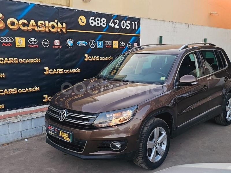 Marrón Usado 2014 VW Tiguan Sport SUV | 14.999 € (Precio justo) - Imagen 1/4