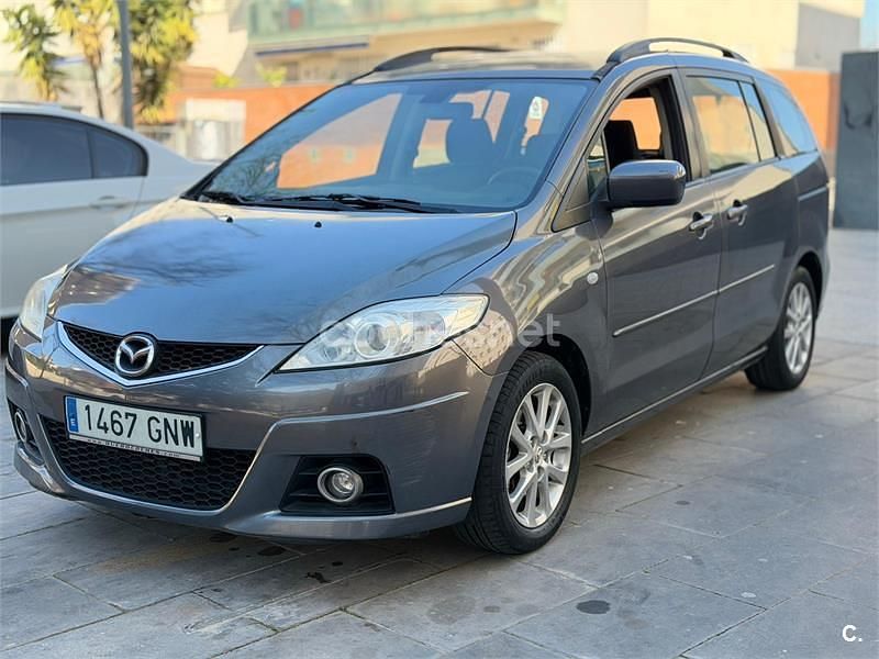 Usado Mazda 5 Active 110 CV (80 kW) 2010 Gris / plata Monovolumen