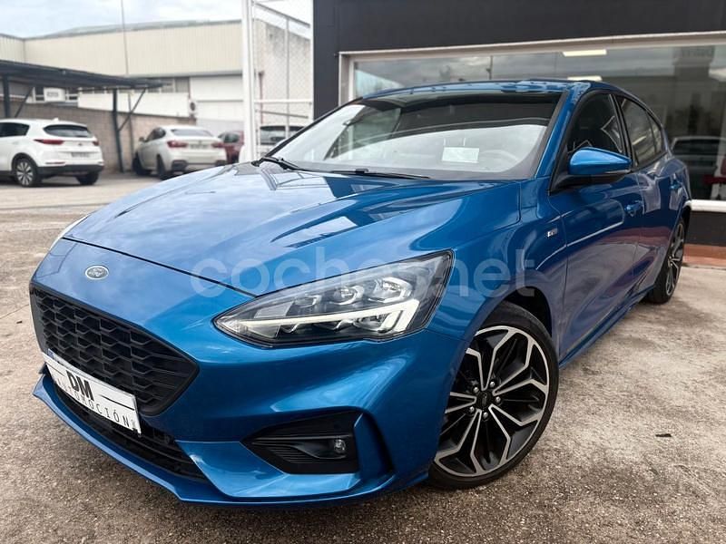 Usado Ford Focus ST-Line 125 CV (91 kW) 2019 Azul Familiar