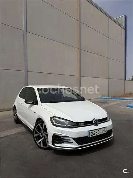 Usado VW Golf VII GTD 184 CV (135 kW) 2017 Blanco Berlina