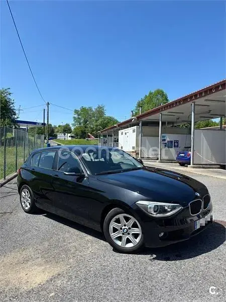 Usado BMW 116 Sport Line 116 CV (85 kW) 2013 Negro Utilitario