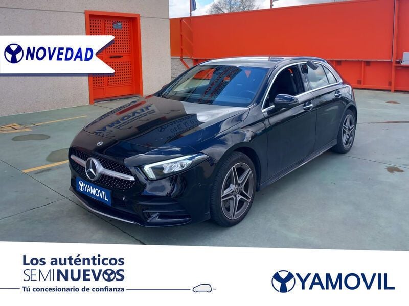 Negro Usado 2021 Mercedes A160 Berlina | 30.450 € (Precio justo) - Imagen 1/4