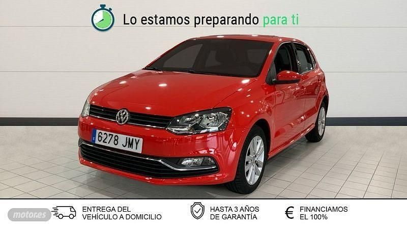 Usado VW Polo 90 CV (66 kW) 2016 Rojo Utilitario