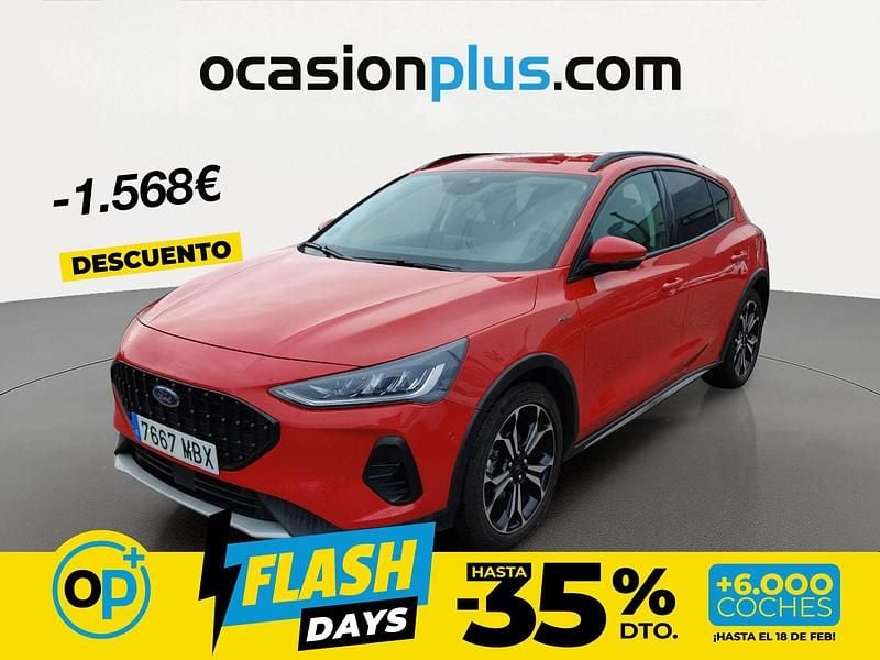 Usado Ford Focus Active X 155 CV (114 kW) 2022 Rojo