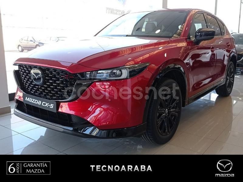 Rojo Nuevo 2025 Mazda CX-5 Homura-Line SUV | 38.450 € (Un poco caro) - Imagen 1/4