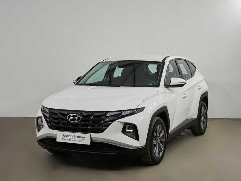 Atlas white Usado 2024 Hyundai Tucson SUV | 25.490 € (Precio justo) - Imagen 1/4