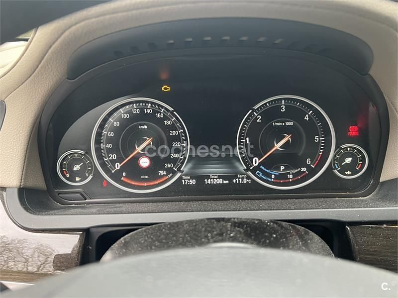 Usado BMW 740 313 CV (230 kW) 2014 Azul Berlina