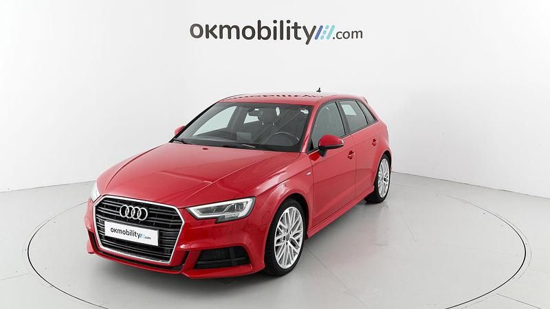 Usado Audi A3 S-Line 150 CV (110 kW) 2019 Rojo