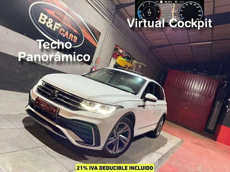 Usado VW Tiguan R-line 150 CV (110 kW) 2021 Blanco SUV