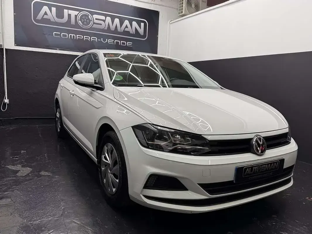 Usado VW Polo Advance 80 CV (58 kW) 2018 Blanco Utilitario