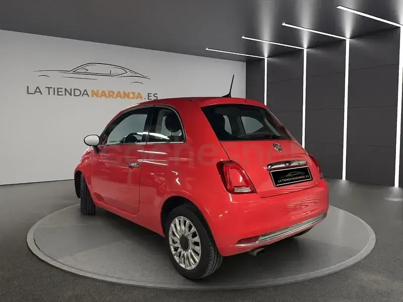Usado Fiat 500 Lounge 85 CV (62 kW) 2018 Rojo Berlina
