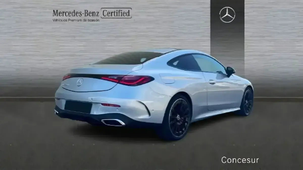 Usado Mercedes CLE220 197 CV (144 kW) 2025 Plata Coupe
