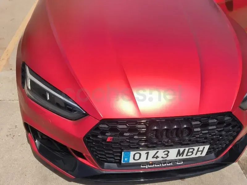 Usado Audi A5 450 CV (330 kW) 2019 Rojo Coupe