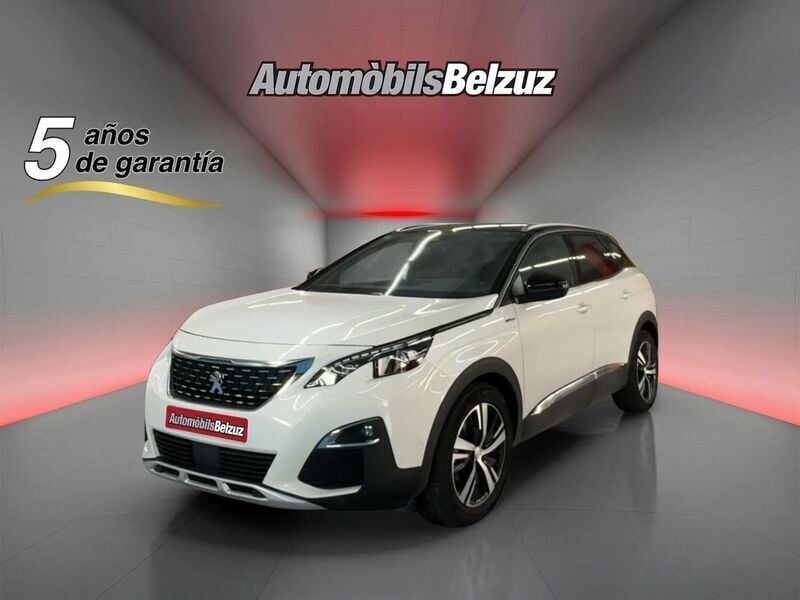 Blanco Usado 2019 Peugeot 3008 GT-line SUV | 16.490 € (Precio justo) - Imagen 1/4