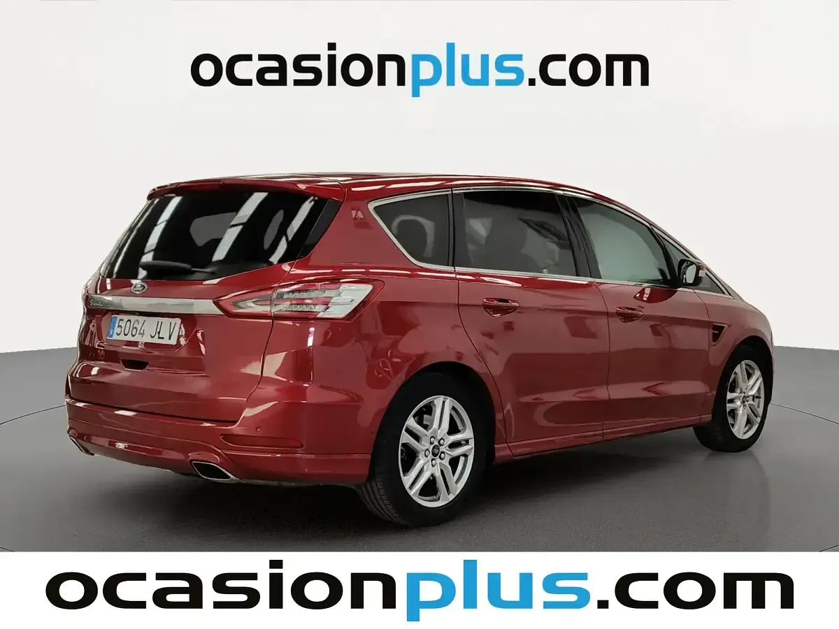 Usado Ford S-MAX Titanium 180 CV (132 kW) 2016 Rojo Monovolumen