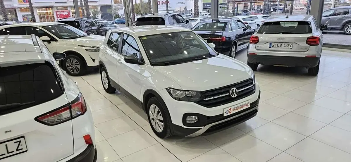 Usado VW T-Cross Edition 95 CV (69 kW) 2020 Blanco SUV