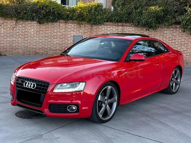 Usado Audi A5 S-Line 240 CV (176 kW) 2010 Rojo Coupe