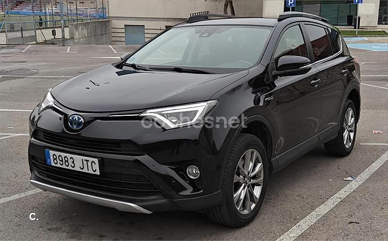 Usado Toyota RAV4 Hybrid Advance 197 CV (144 kW) 2016 Negro SUV