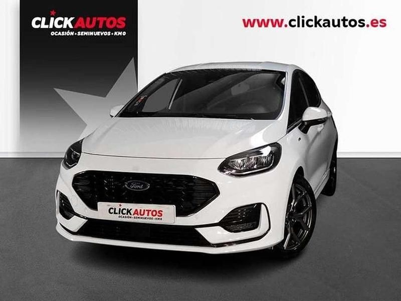 Blanco Usado 2022 Ford Fiesta ST-Line Utilitario | 13.400 € (Buen precio) - Imagen 1/4