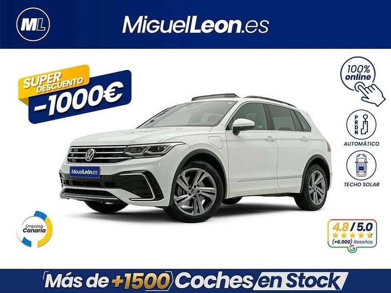 Blanco Usado 2021 VW Tiguan R-line SUV | 28.985 € (Precio justo) - Imagen 1/3