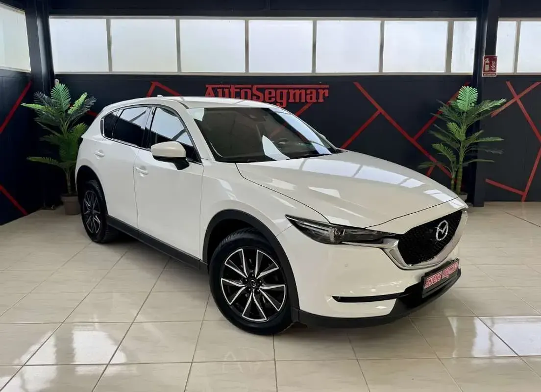 Usado Mazda CX-5 Signature 184 CV (135 kW) 2019 Blanco SUV